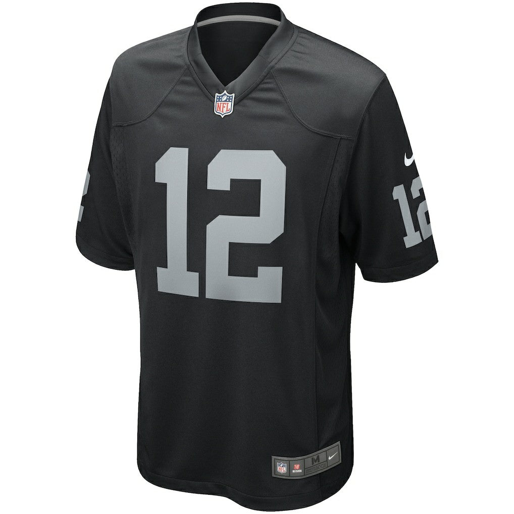 Ken Stabler Las Vegas Raiders Game Retired Player Jersey - Black Jerseys