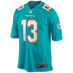 Dan Marino Miami Dolphins Game Retired Player Jersey - Aqua Jerseys