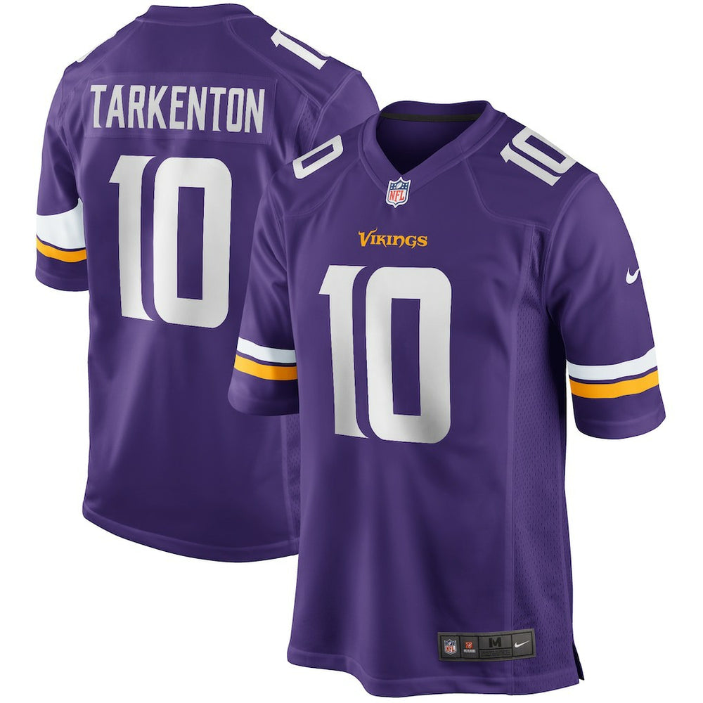 Fran Tarkenton Minnesota Vikings Game Retired Player Jersey - Purple Jerseys