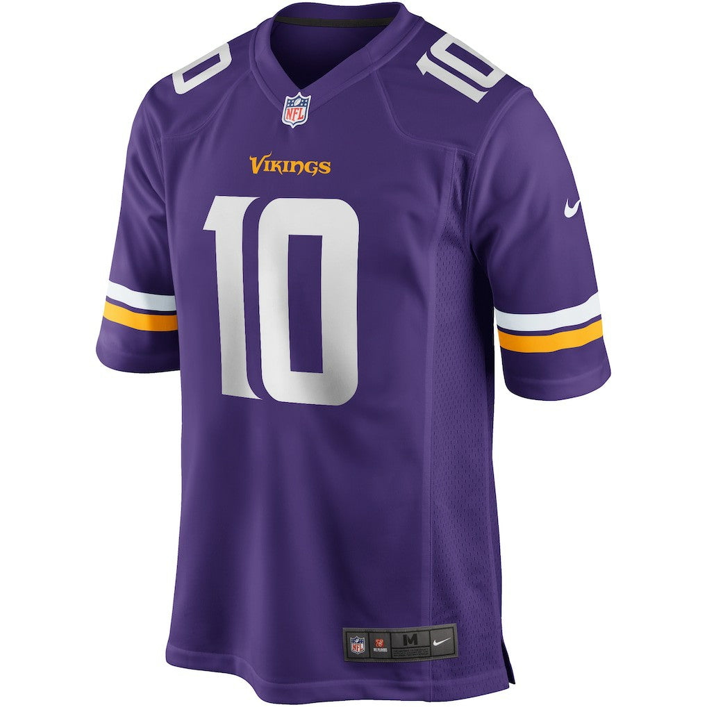 Fran Tarkenton Minnesota Vikings Game Retired Player Jersey - Purple Jerseys