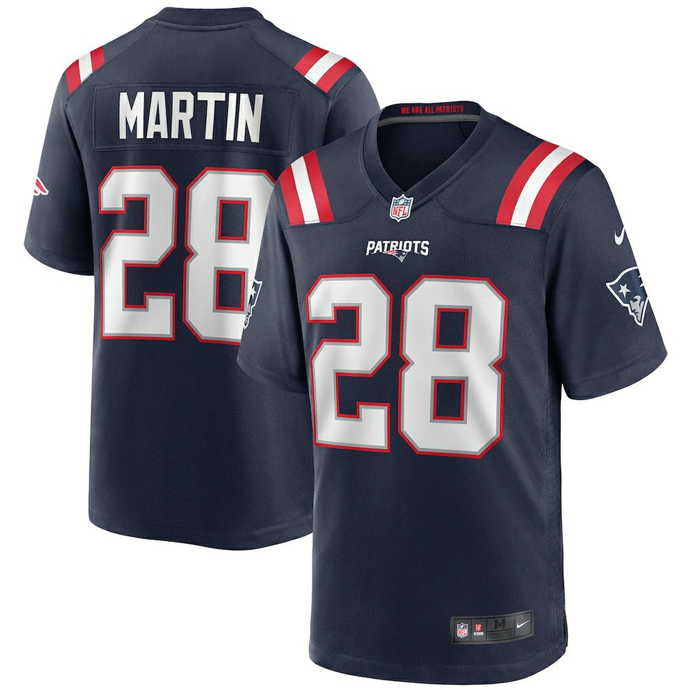 Curtis Martin New England Patriots Game Retired Player Jersey - Navy Jerseys