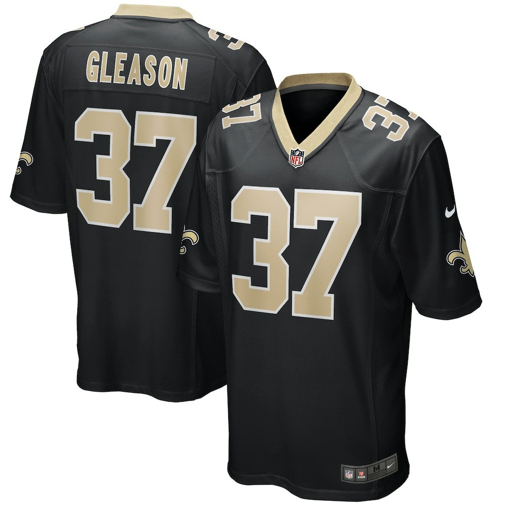 Steve Gleason New Orleans Saints Game Retired Player Jersey - Black Jerseys