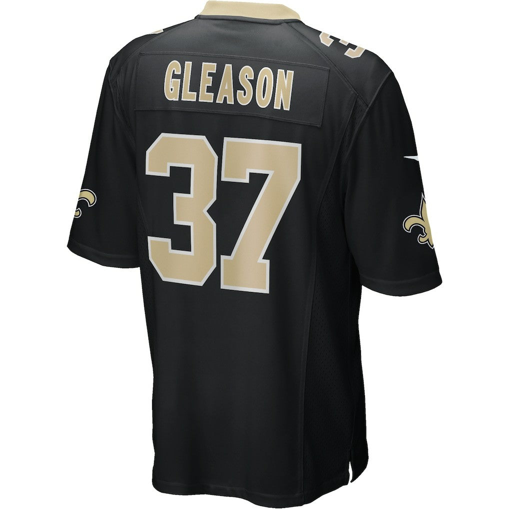 Steve Gleason New Orleans Saints Game Retired Player Jersey - Black Jerseys