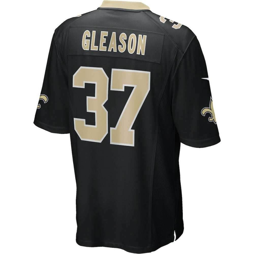 Steve Gleason New Orleans Saints Game Retired Player Jersey - Black Jerseys