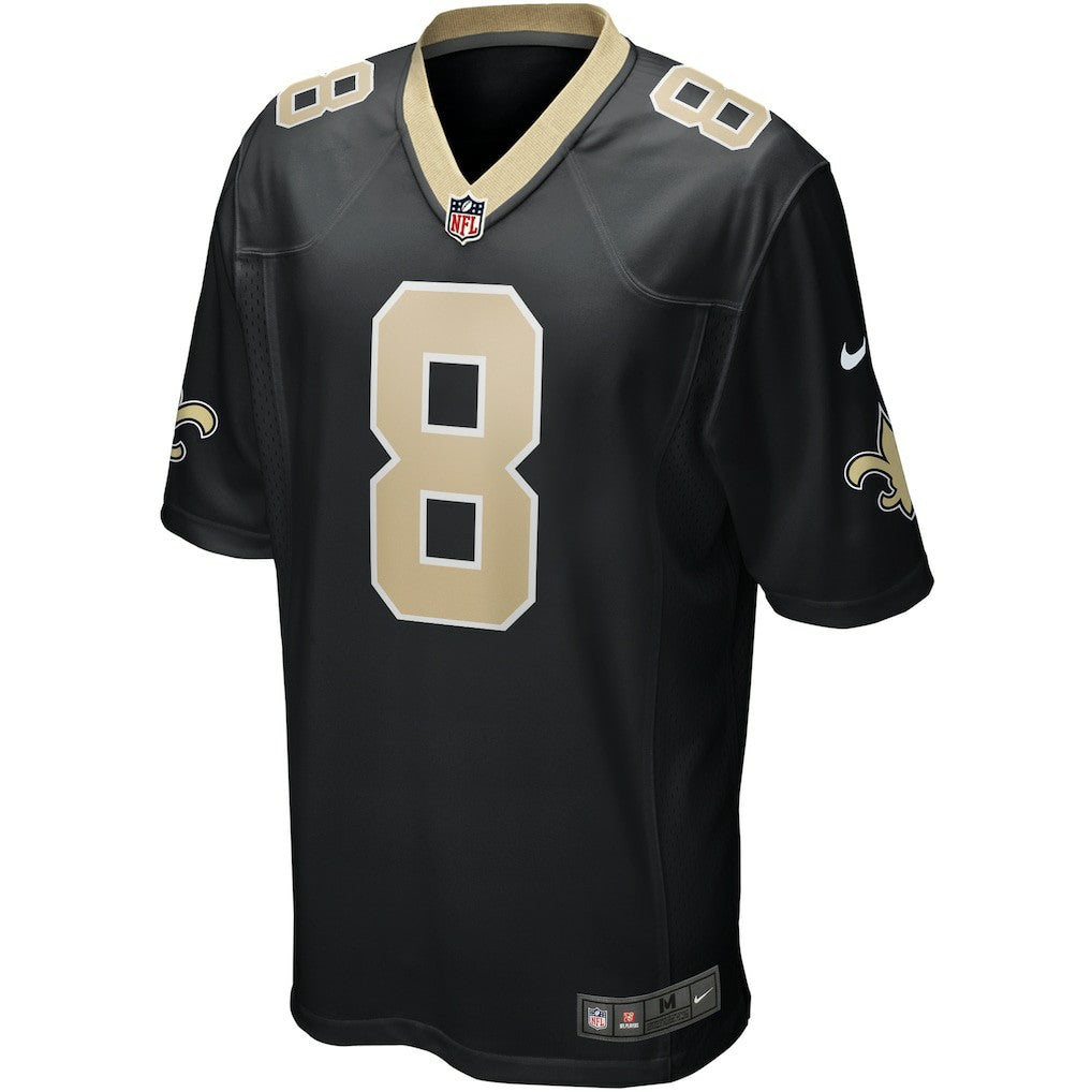Archie Manning New Orleans Saints Game Retired Player Jersey - Black Jerseys