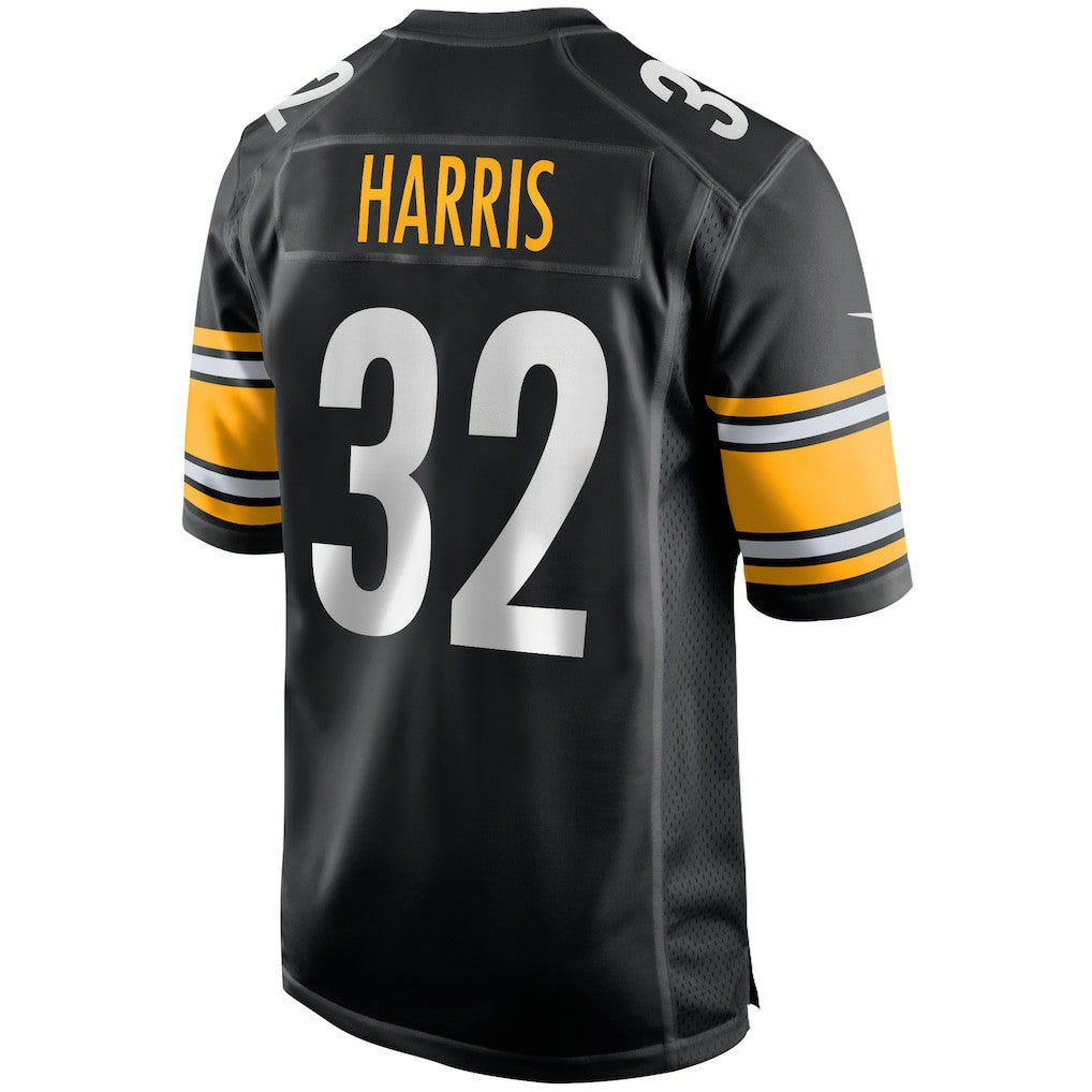 Franco Harris Pittsburgh Steelers Game Retired Player Jersey - Black Jerseys