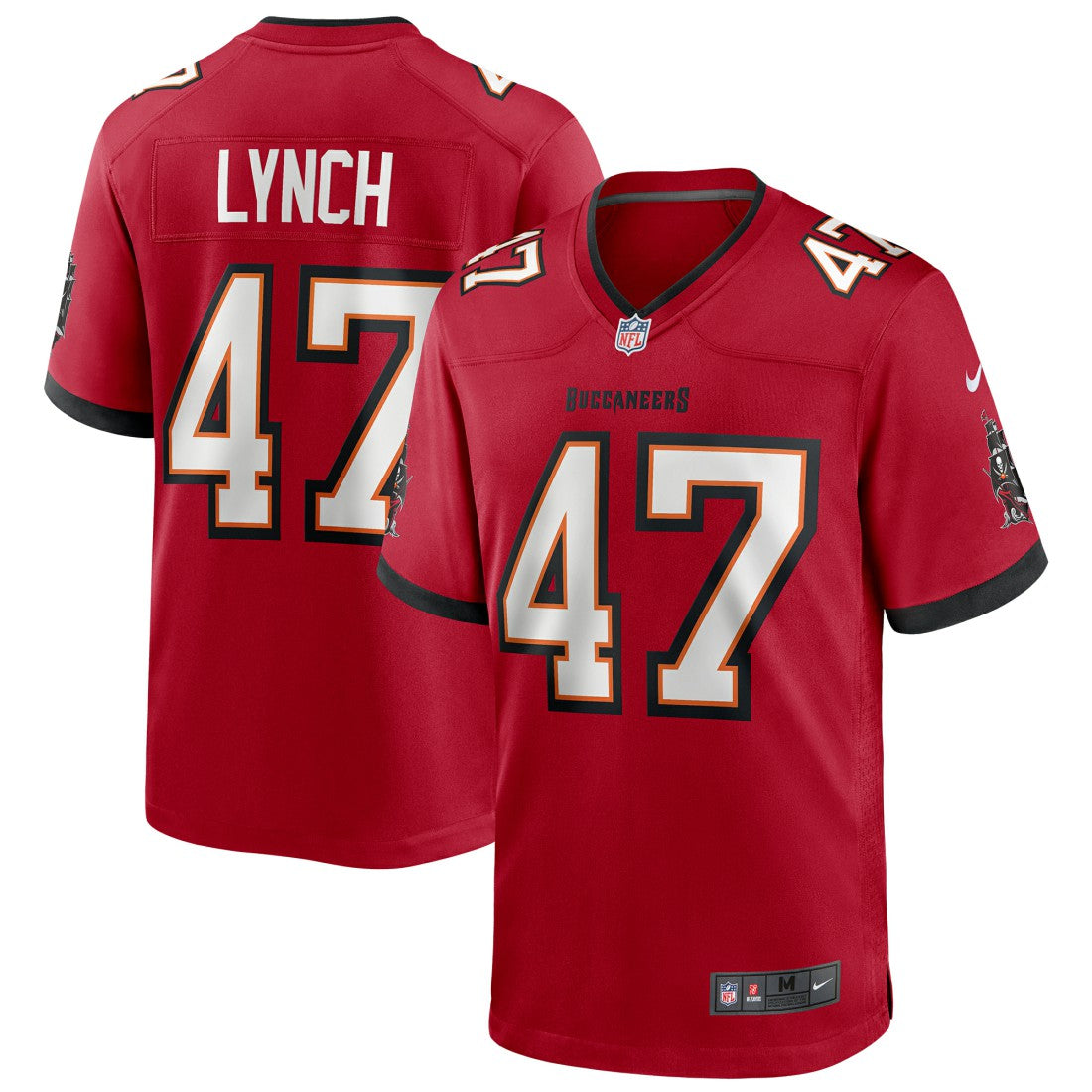 John Lynch Tampa Bay Buccaneers Game Retired Player Jersey - Red Jerseys