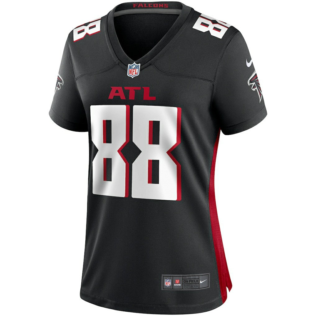 Tony Gonzalez Atlanta Falcons Women's Game Retired Player Jersey - Black Jerseys