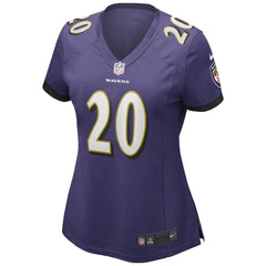 Ed Reed Baltimore Ravens Women's Game Retired Player Jersey - Purple Jerseys