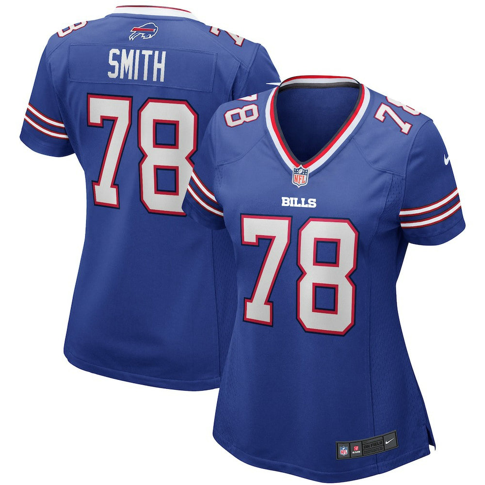 Bruce Smith Buffalo Bills Women's Game Retired Player Jersey - Royal Jerseys