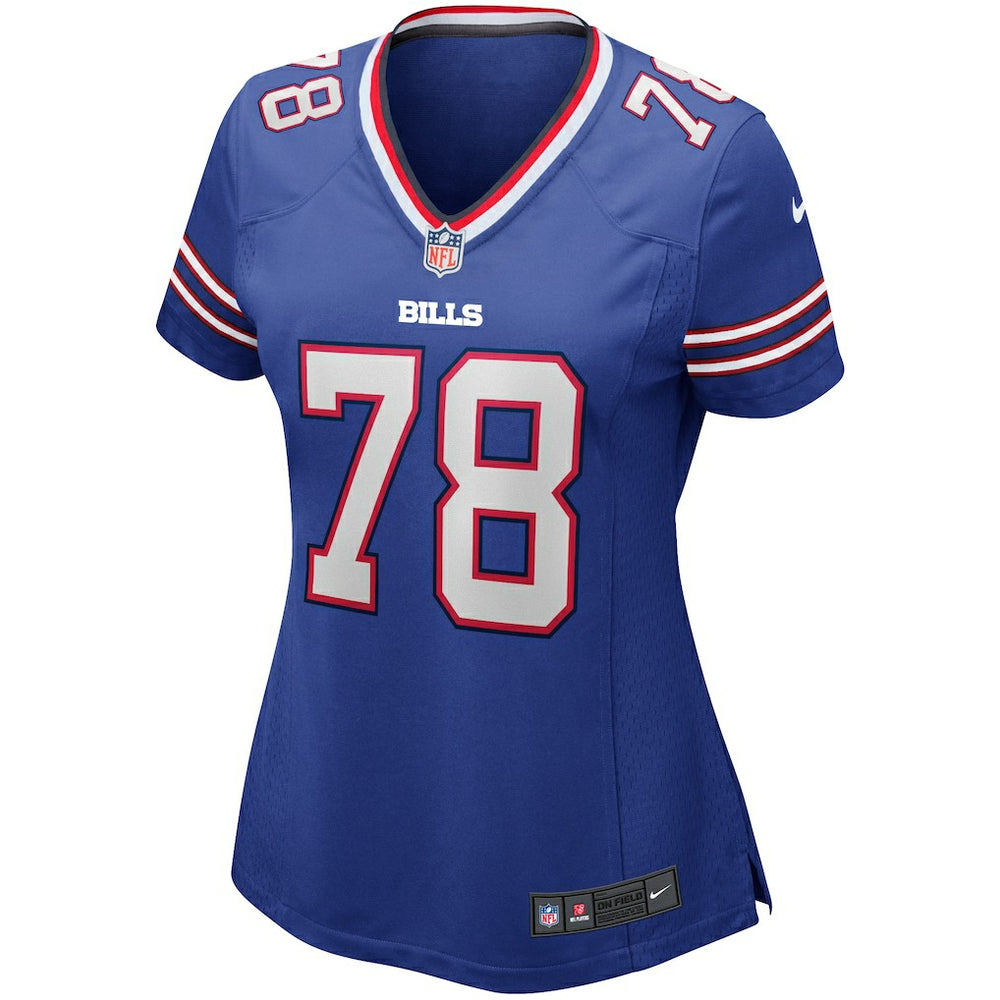 Bruce Smith Buffalo Bills Women's Game Retired Player Jersey - Royal Jerseys