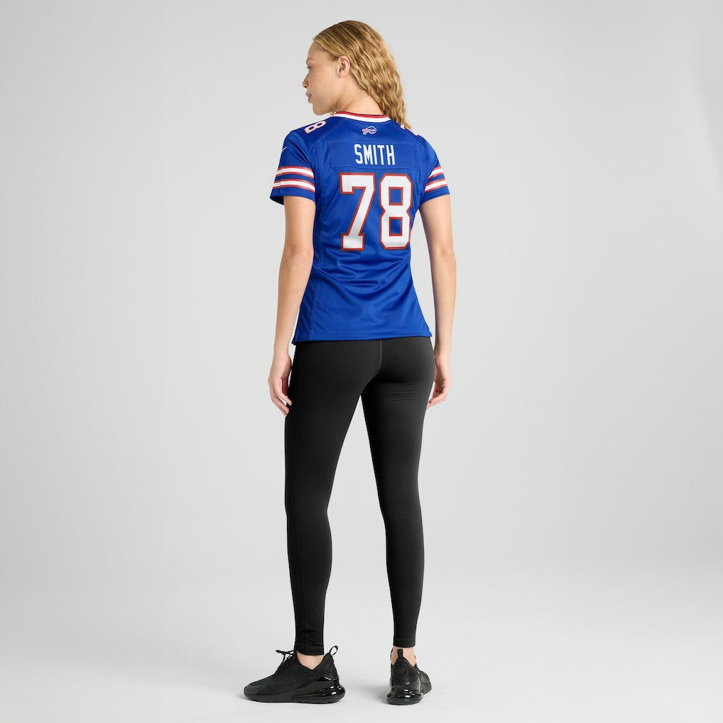 Bruce Smith Buffalo Bills Women's Game Retired Player Jersey - Royal Jerseys