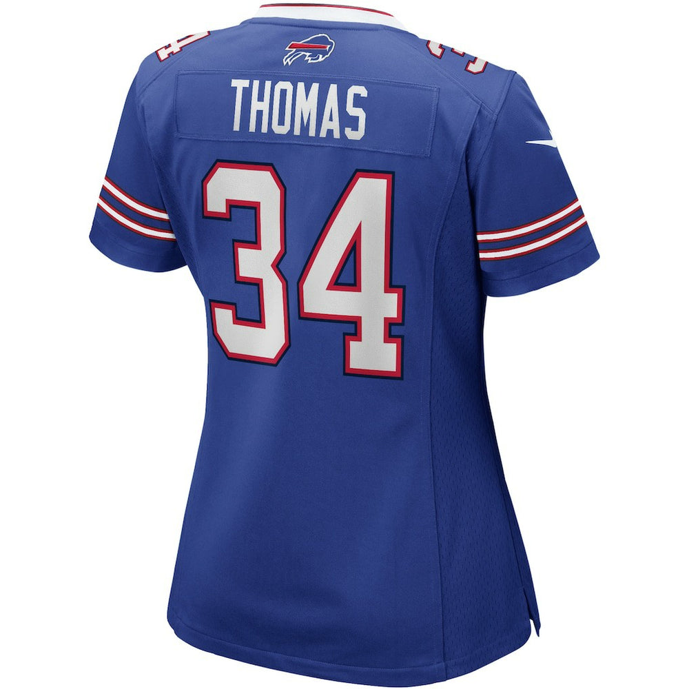 Thurman Thomas Buffalo Bills Women's Game Retired Player Jersey - Royal Jerseys