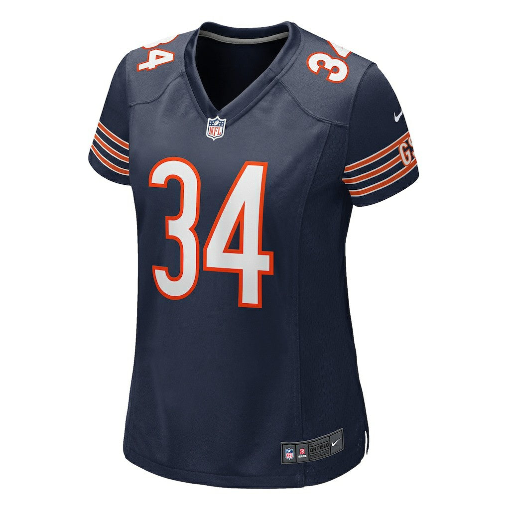 Walter Payton Chicago Bears Women's Game Retired Player Jersey - Navy Jerseys