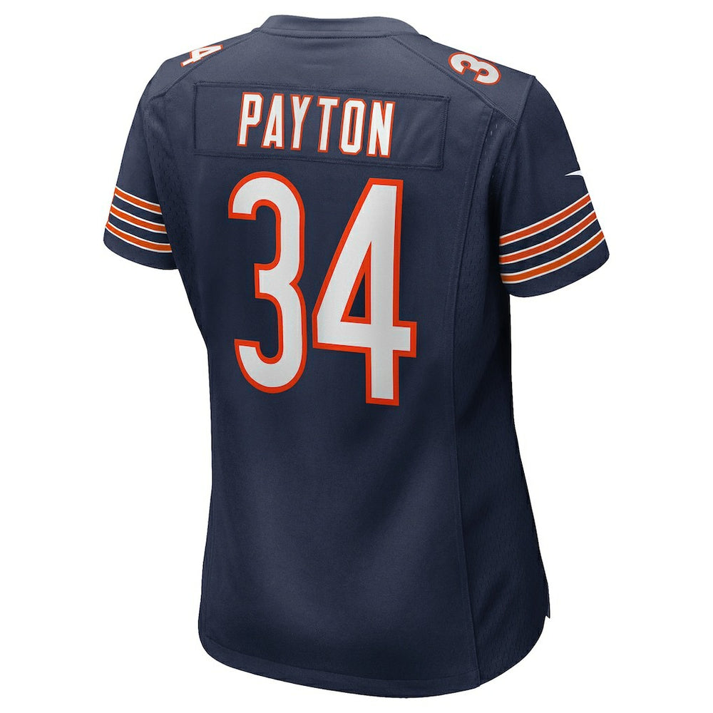 Walter Payton Chicago Bears Women's Game Retired Player Jersey - Navy Jerseys