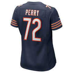 William Perry Chicago Bears Women's Game Retired Player Jersey - Navy Jerseys