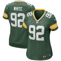 Reggie White Green Bay Packers Women's Game Retired Player Jersey - Green Jerseys