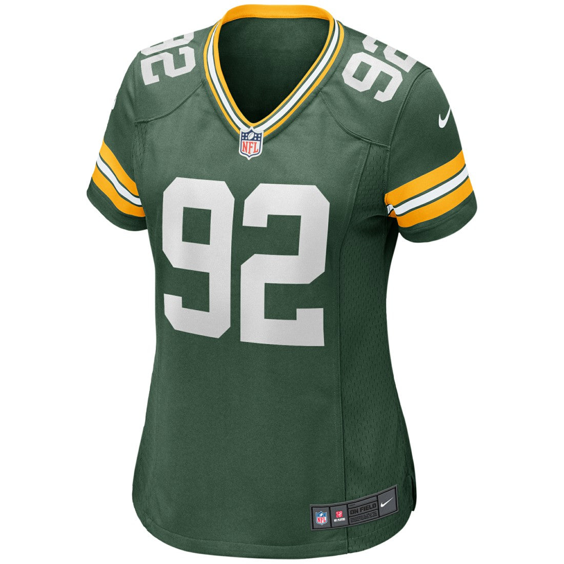 Reggie White Green Bay Packers Women's Game Retired Player Jersey - Green Jerseys