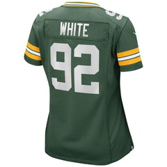 Reggie White Green Bay Packers Women's Game Retired Player Jersey - Green Jerseys