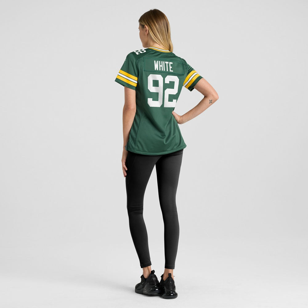 Reggie White Green Bay Packers Women's Game Retired Player Jersey - Green Jerseys