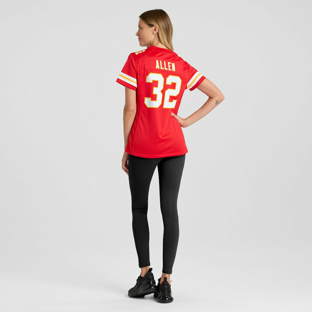 Marcus Allen Kansas City Chiefs Women's Game Retired Player Jersey - Red Jerseys