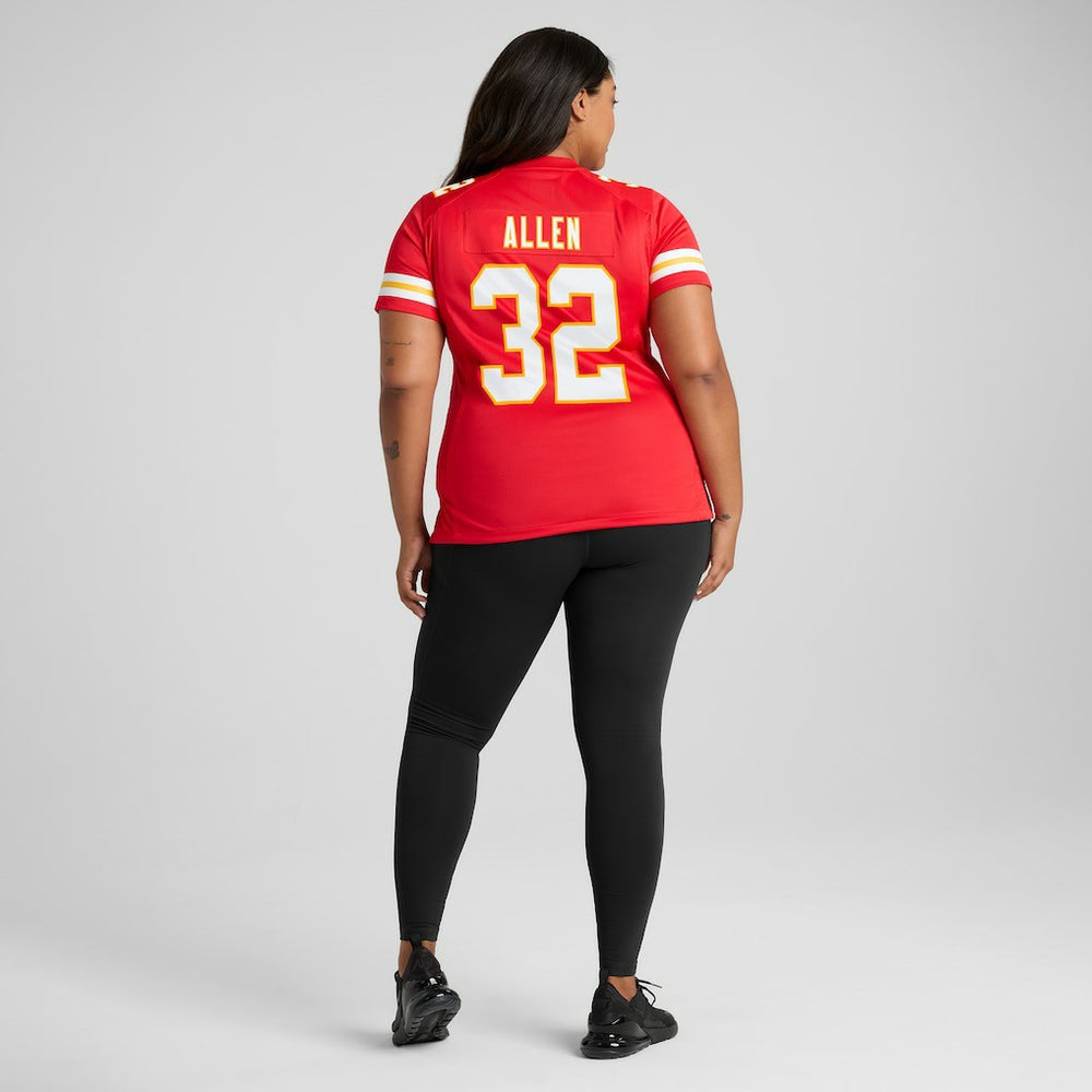 Marcus Allen Kansas City Chiefs Women's Game Retired Player Jersey - Red Jerseys