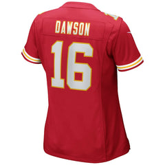 Len Dawson Kansas City Chiefs Women's Game Retired Player Jersey - Red Jerseys