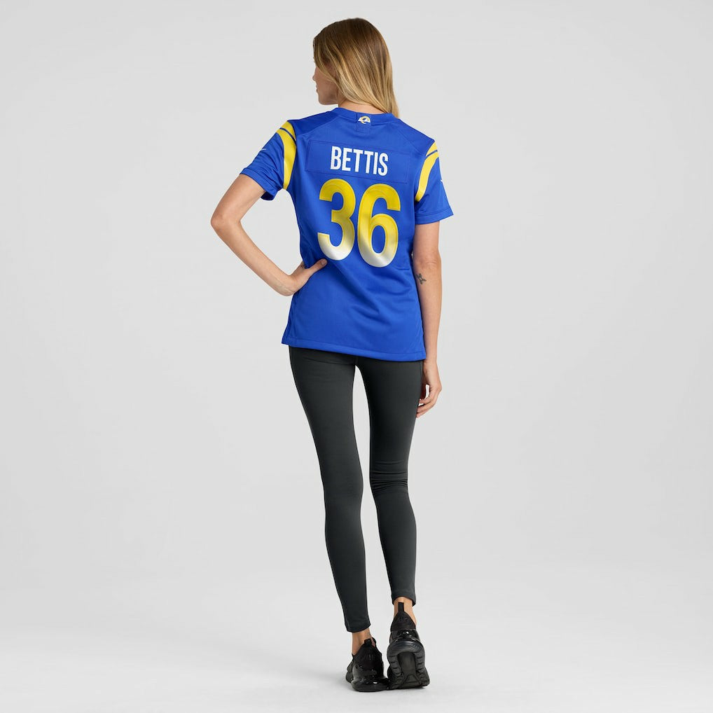 Jerome Bettis Los Angeles Rams Women's Game Retired Player Jersey - Royal Jerseys
