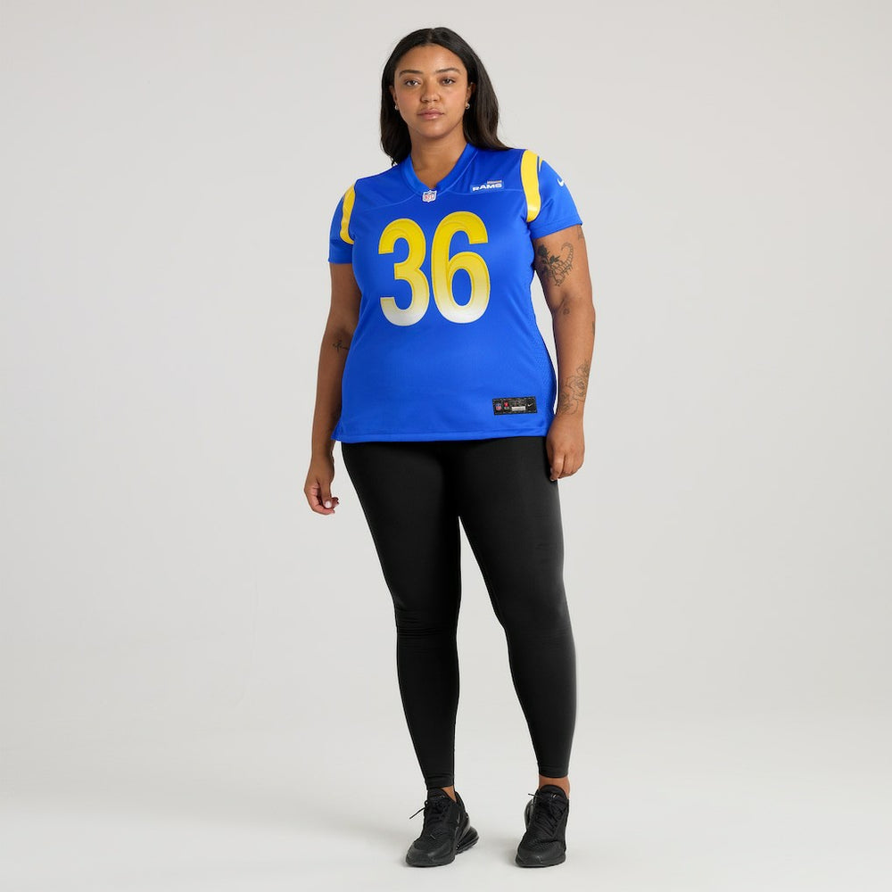 Jerome Bettis Los Angeles Rams Women's Game Retired Player Jersey - Royal Jerseys