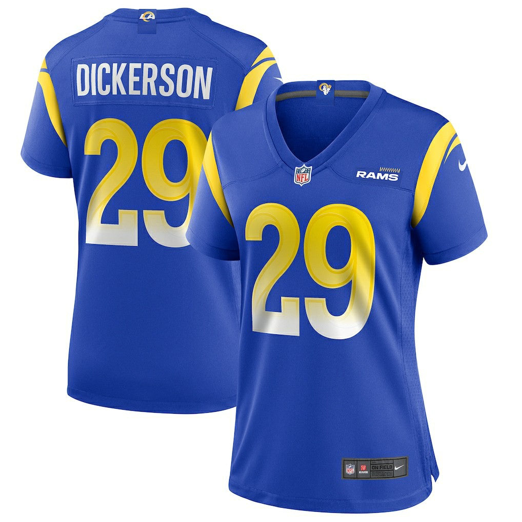 Eric Dickerson Los Angeles Rams Women's Game Retired Player Jersey - Royal Jerseys