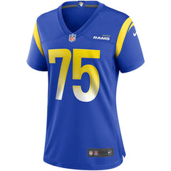 Deacon Jones Los Angeles Rams Women's Game Retired Player Jersey - Royal Jerseys