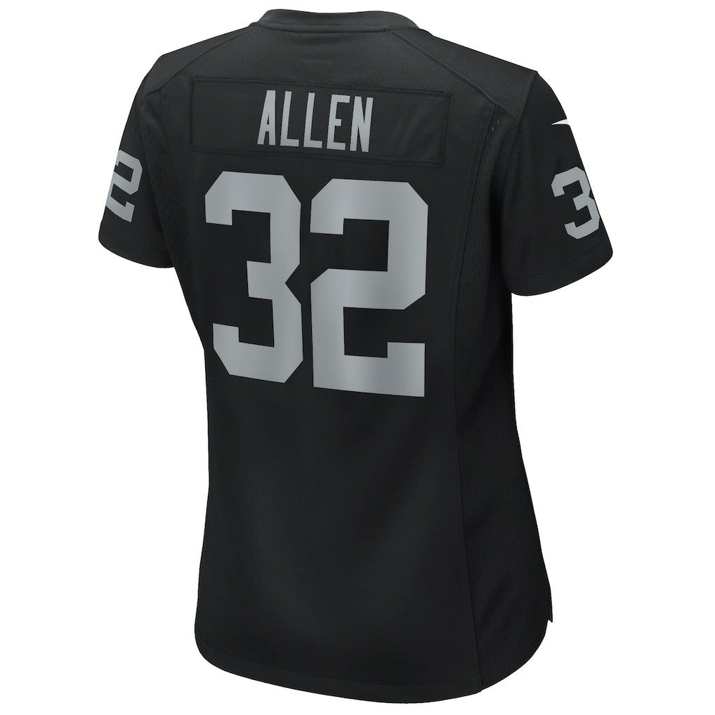 Marcus Allen Las Vegas Raiders Women's Game Retired Player Jersey - Black Jerseys