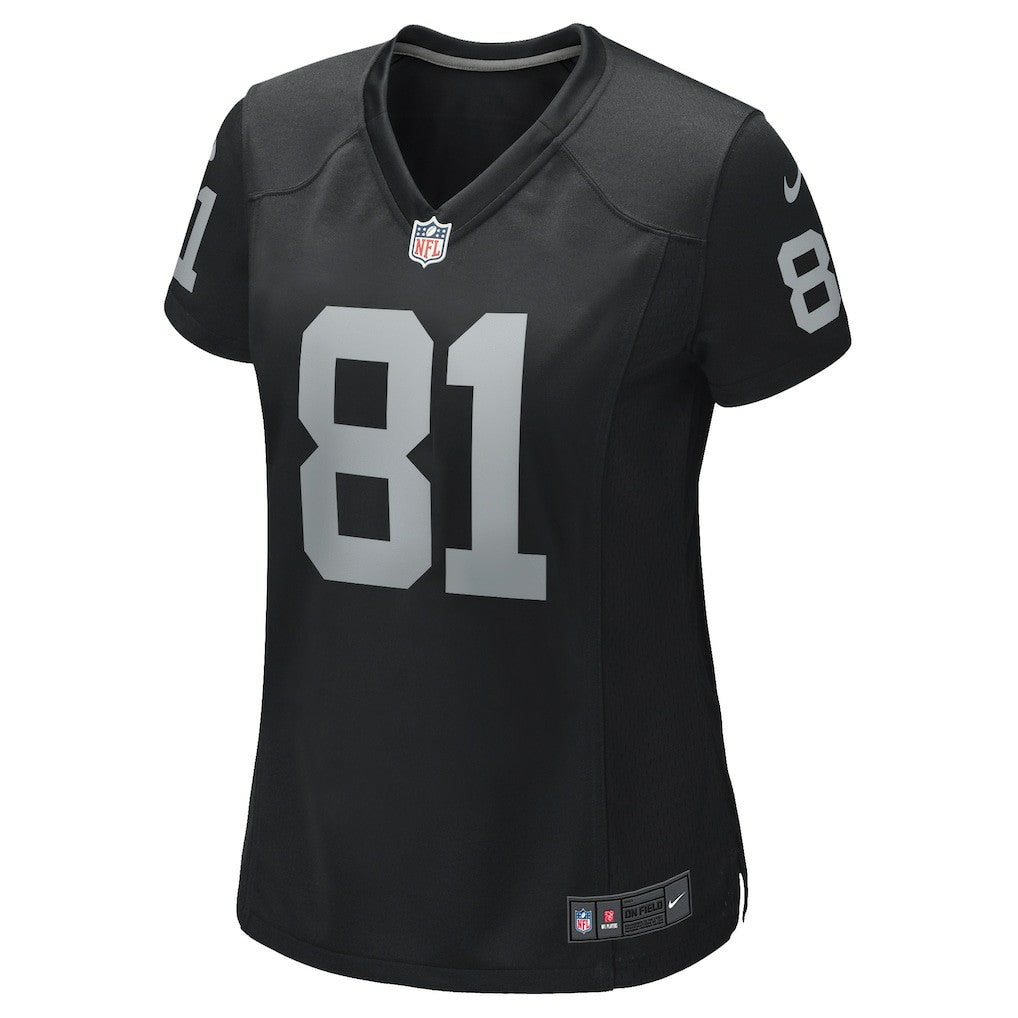 Tim Brown Las Vegas Raiders Women's Game Retired Player Jersey - Black Jerseys