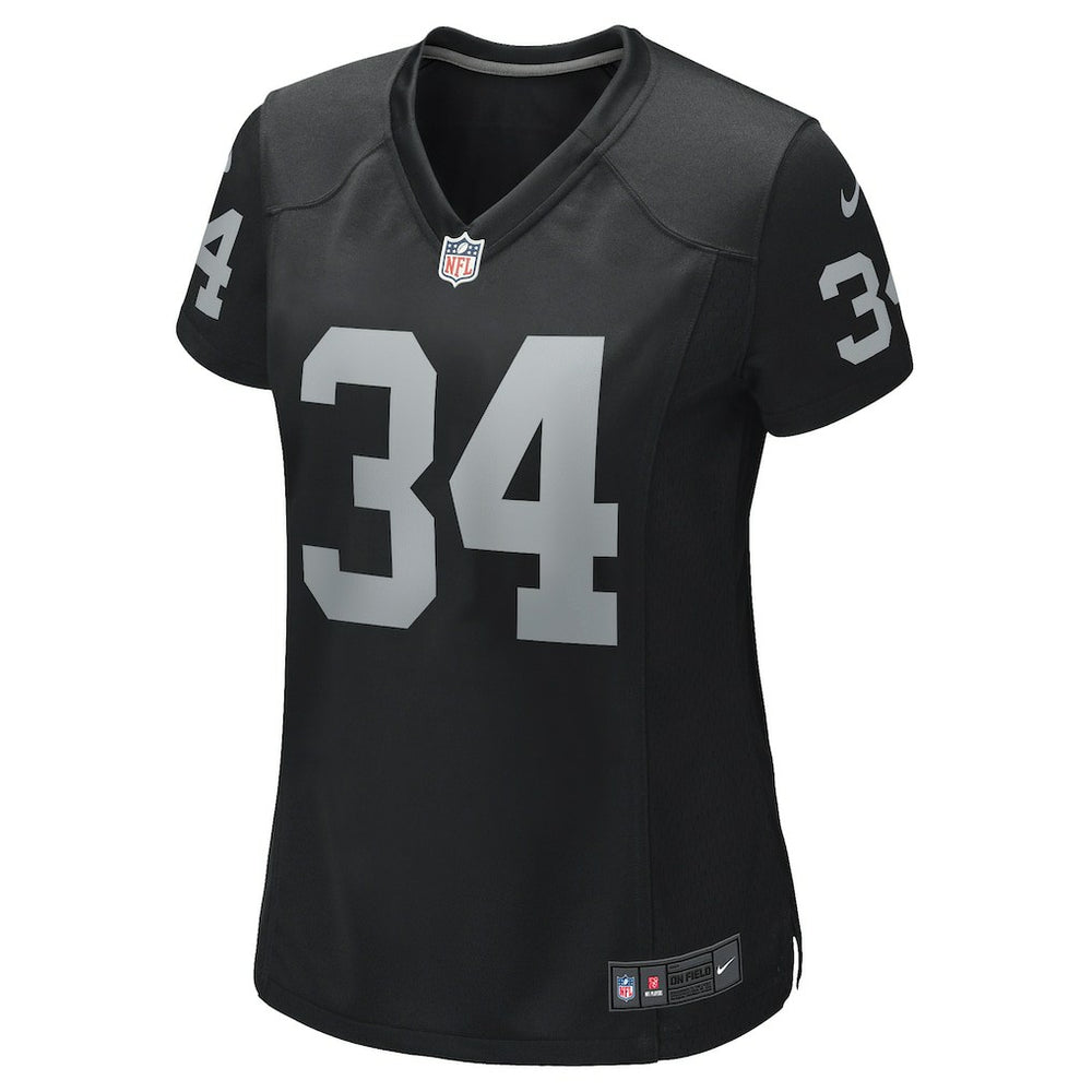 Bo Jackson Las Vegas Raiders Women's Game Retired Player Jersey - Black Jerseys