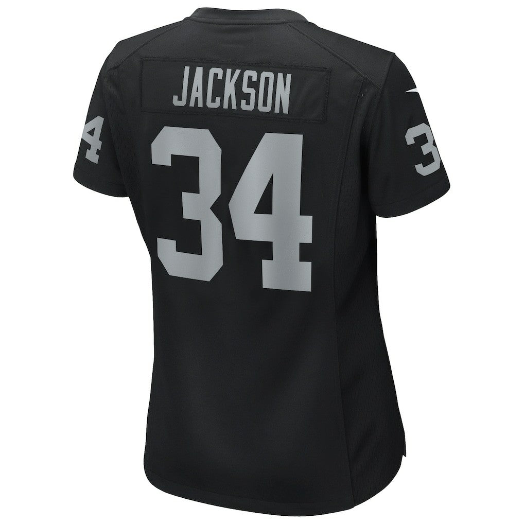 Bo Jackson Las Vegas Raiders Women's Game Retired Player Jersey - Black Jerseys