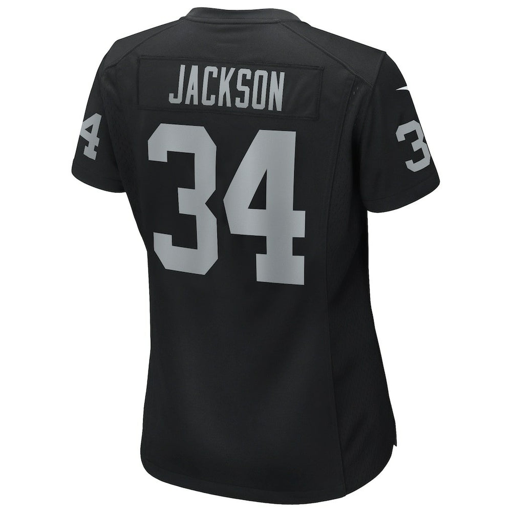 Bo Jackson Las Vegas Raiders Women's Game Retired Player Jersey - Black Jerseys