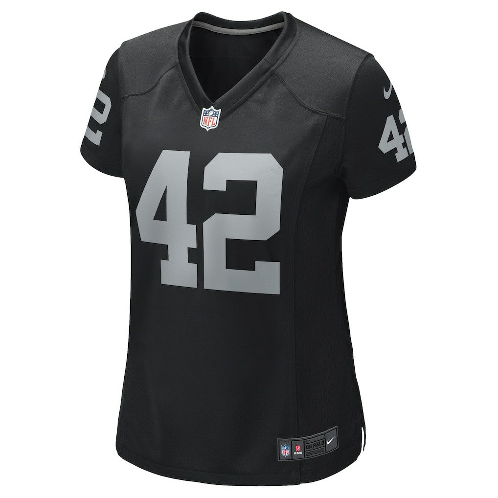 Ronnie Lott Las Vegas Raiders Women's Game Retired Player Jersey - Black Jerseys