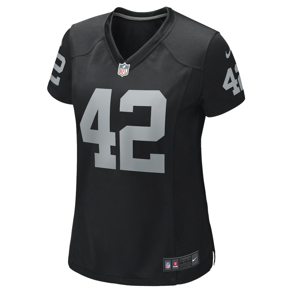 Ronnie Lott Las Vegas Raiders Women's Game Retired Player Jersey - Black Jerseys