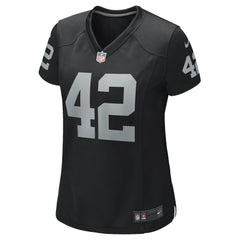 Ronnie Lott Las Vegas Raiders Women's Game Retired Player Jersey - Black Jerseys
