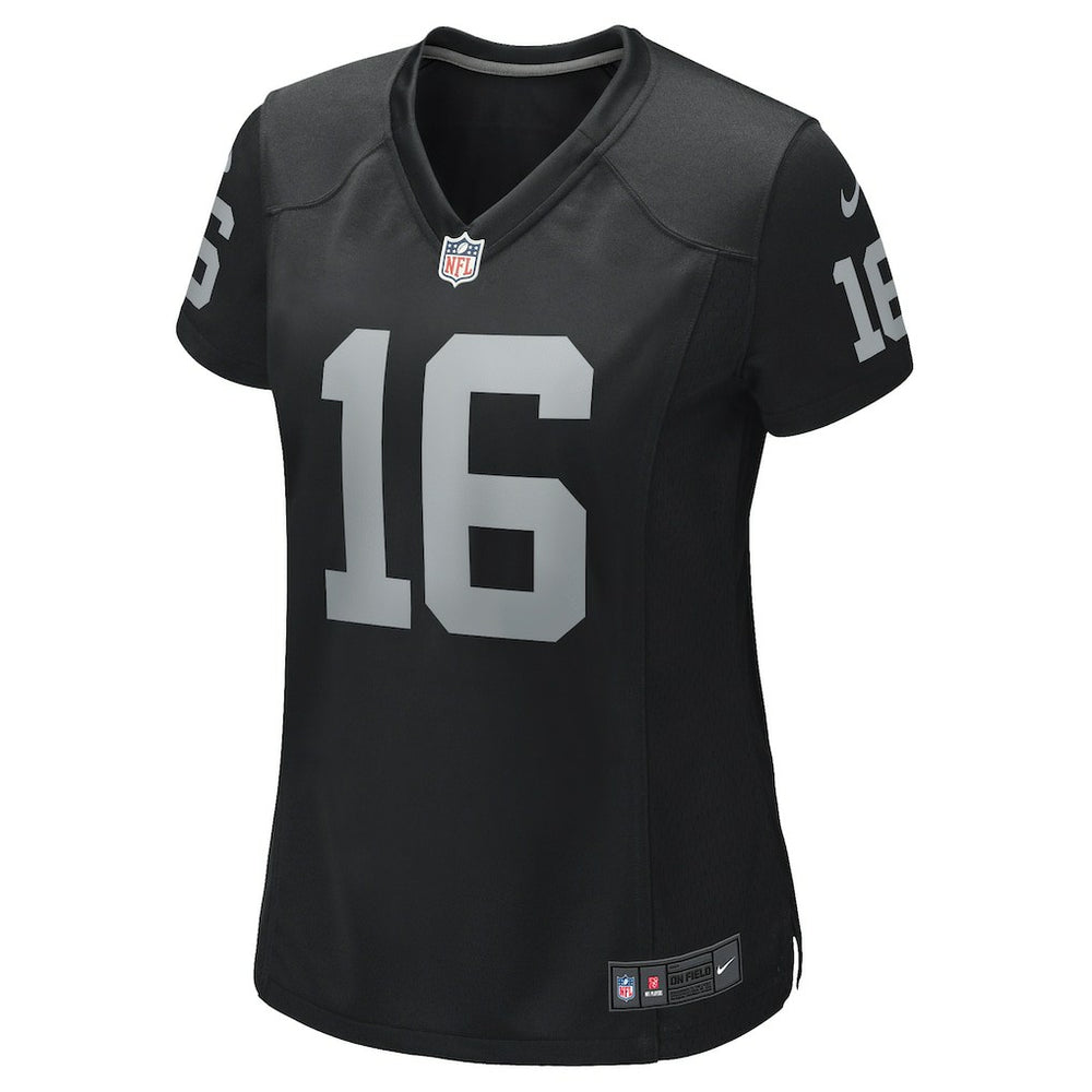 Jim Plunkett Las Vegas Raiders Women's Game Retired Player Jersey - Black Jerseys