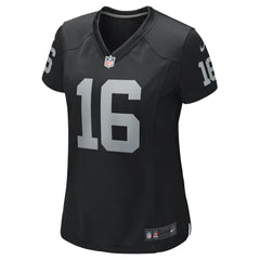 Jim Plunkett Las Vegas Raiders Women's Game Retired Player Jersey - Black Jerseys