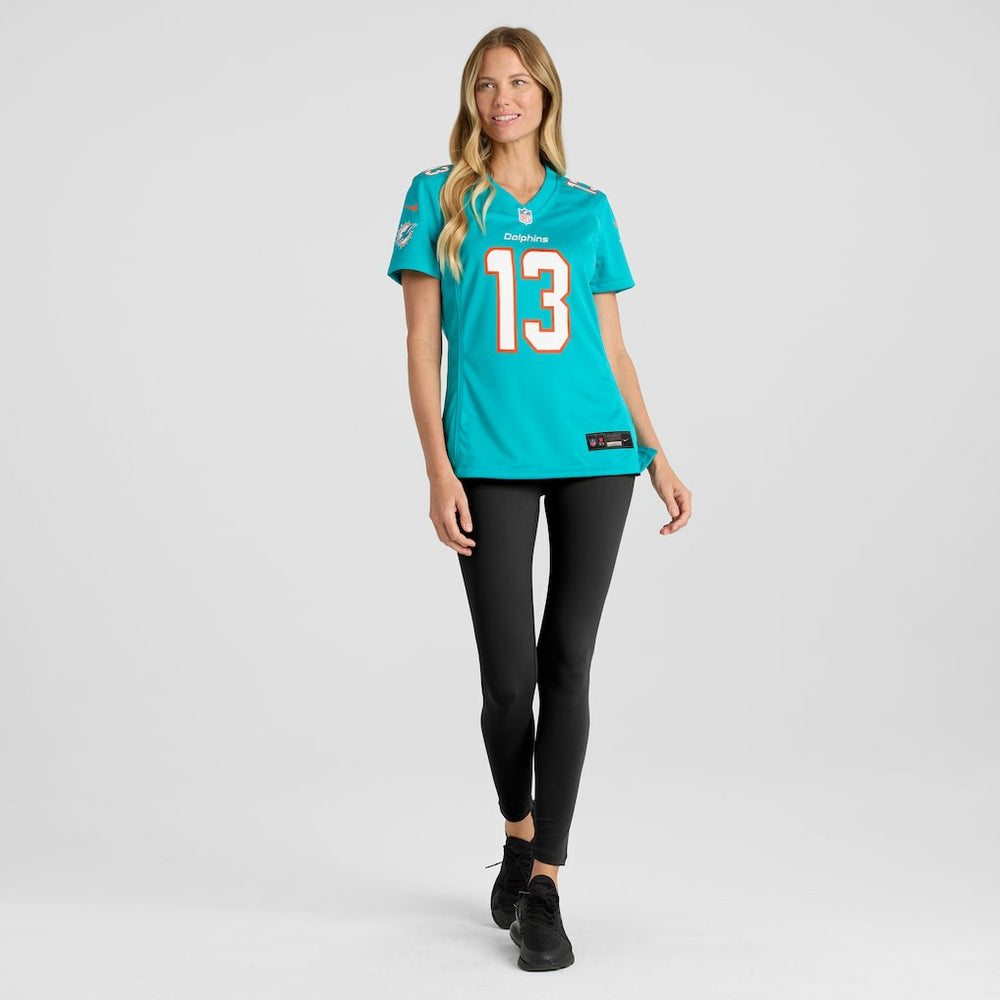 Dan Marino Miami Dolphins Women's Game Retired Player Jersey - Aqua Jerseys