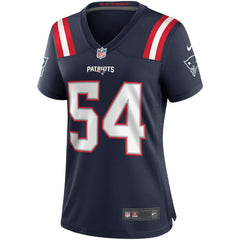 Tedy Bruschi New England Patriots Women's Game Retired Player Jersey - Navy Jerseys