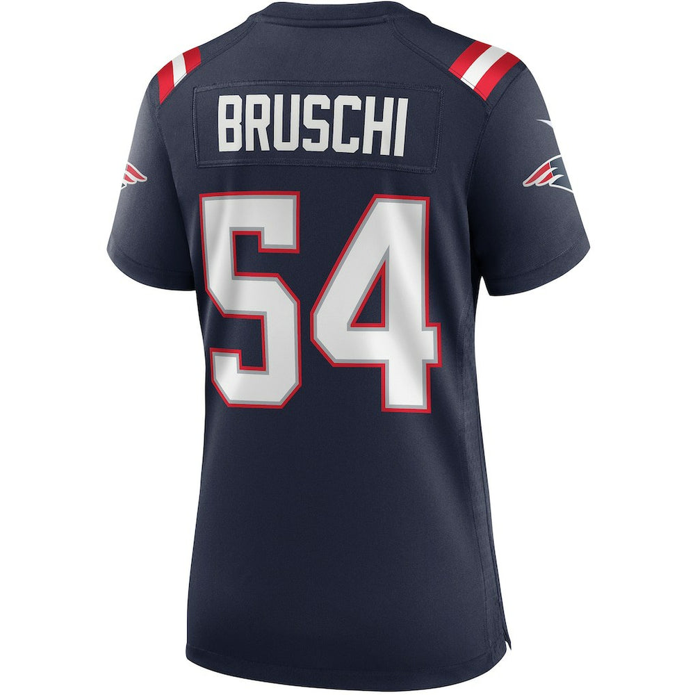 Tedy Bruschi New England Patriots Women's Game Retired Player Jersey - Navy Jerseys