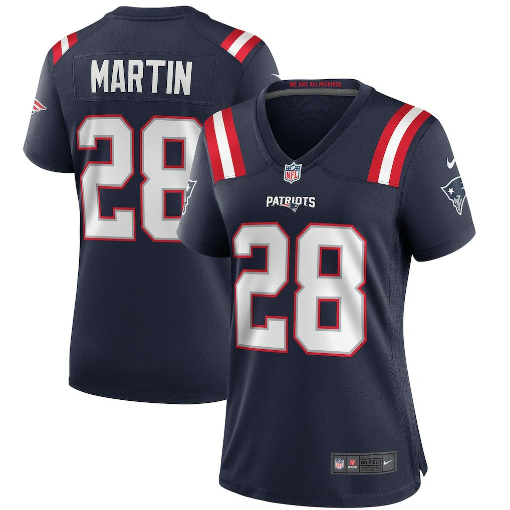 Curtis Martin New England Patriots Women's Game Retired Player Jersey - Navy Jerseys
