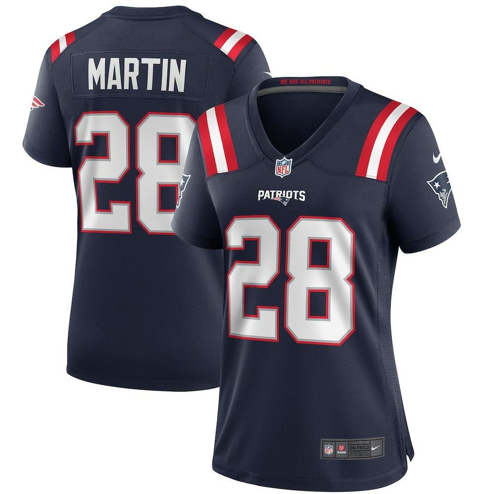 Curtis Martin New England Patriots Women's Game Retired Player Jersey - Navy Jerseys