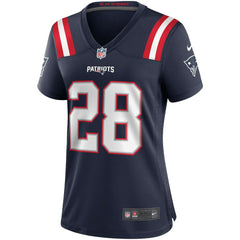 Curtis Martin New England Patriots Women's Game Retired Player Jersey - Navy Jerseys
