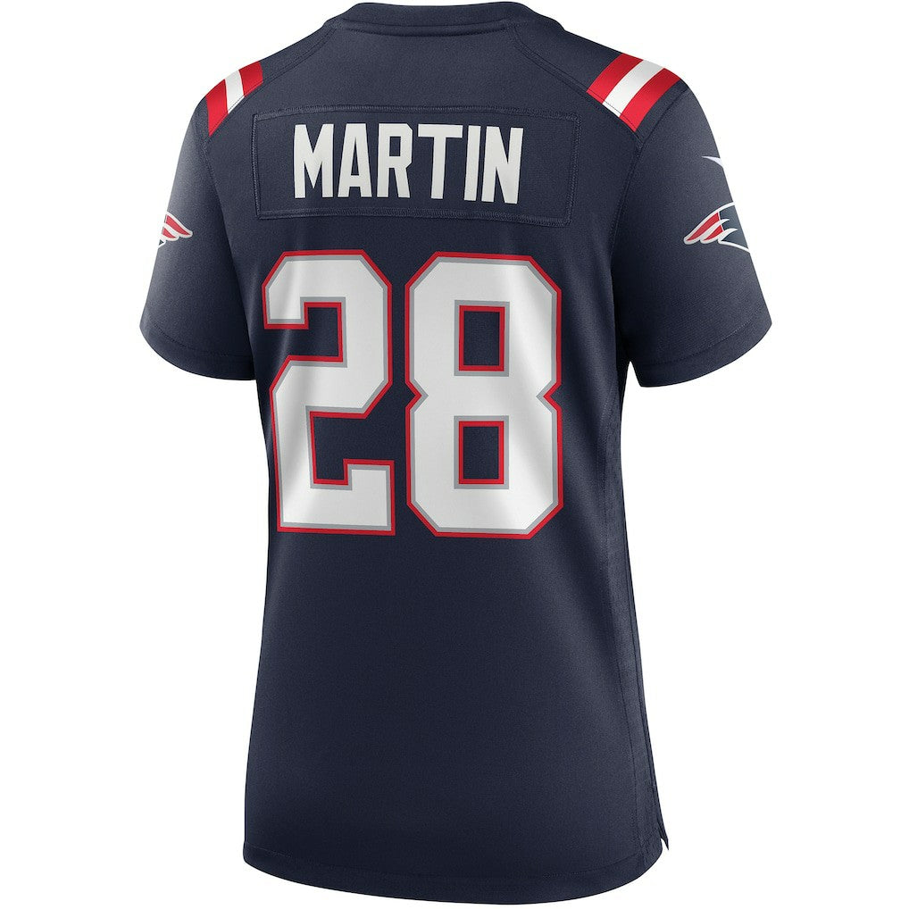 Curtis Martin New England Patriots Women's Game Retired Player Jersey - Navy Jerseys