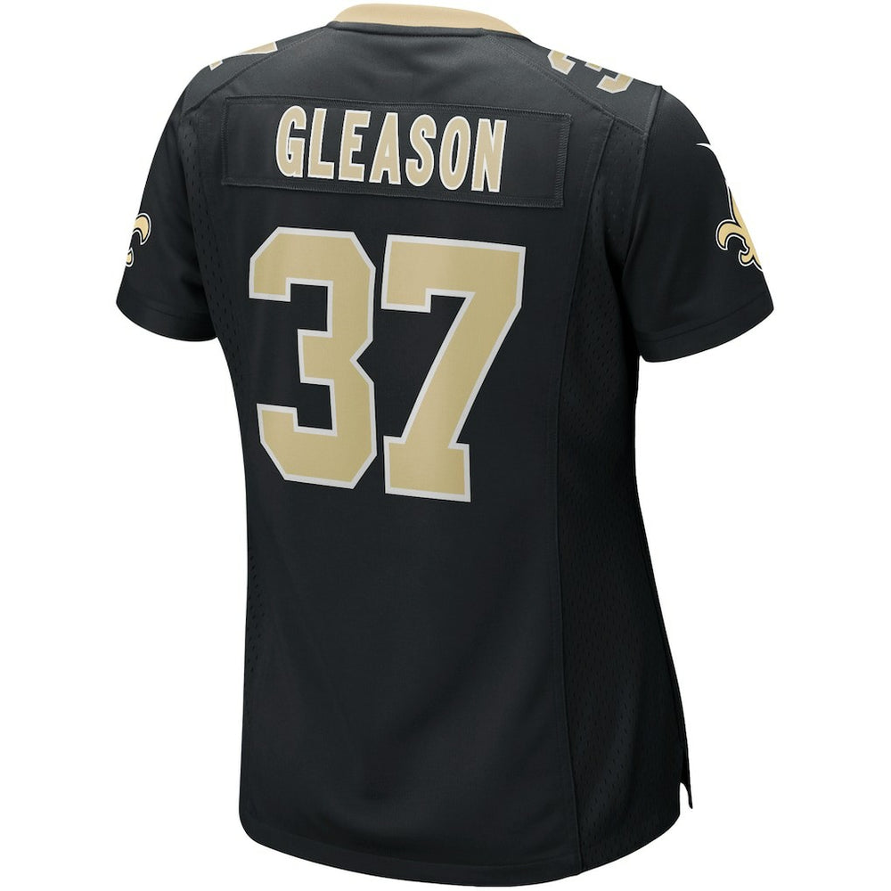 Steve Gleason New Orleans Saints Women's Game Retired Player Jersey - Black Jerseys
