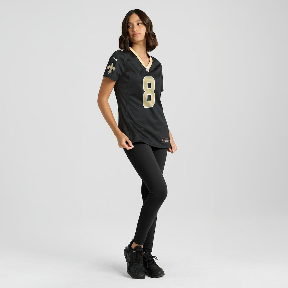 Archie Manning New Orleans Saints Women's Game Retired Player Jersey - Black Jerseys